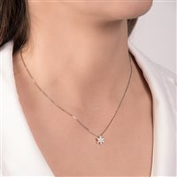 Collana Mirco Visconti Donna in Oro bianco Diamante BG183/20 - BG183/20